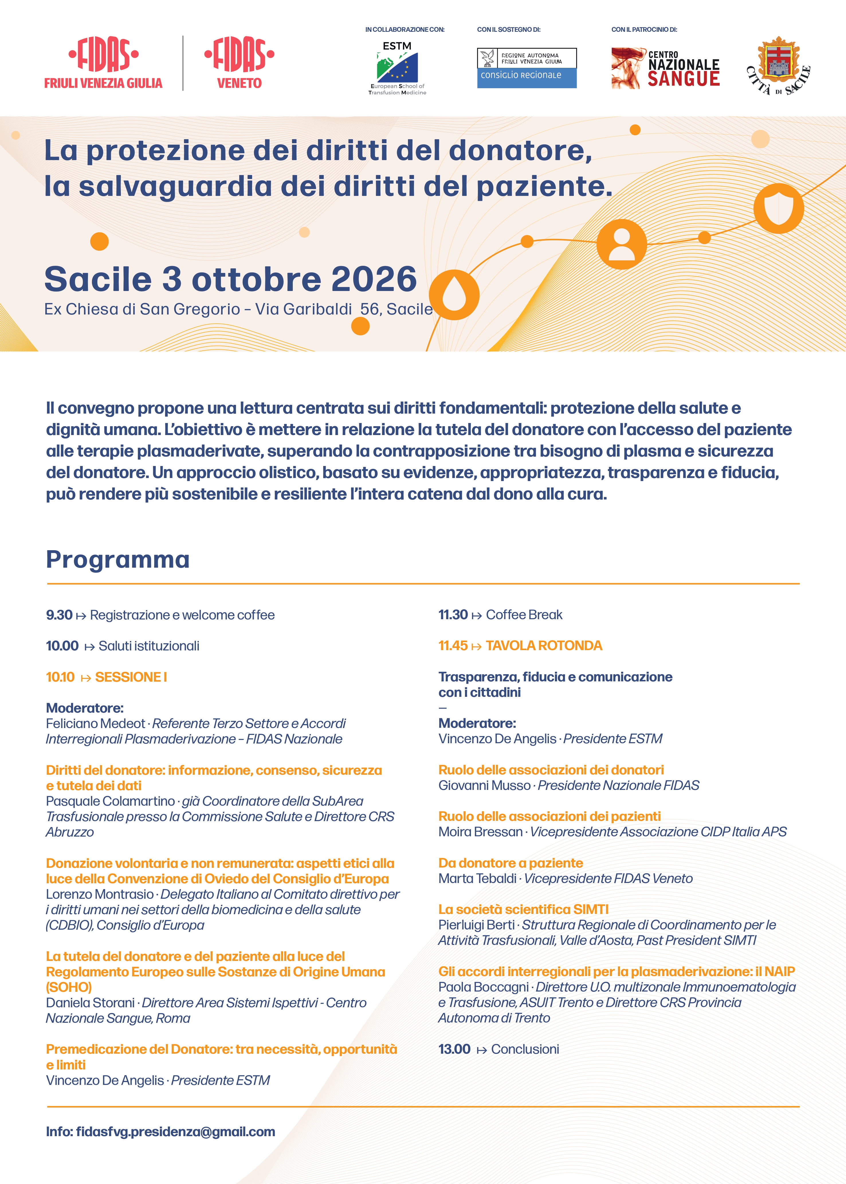 Diritti dei donatori e dei pazienti